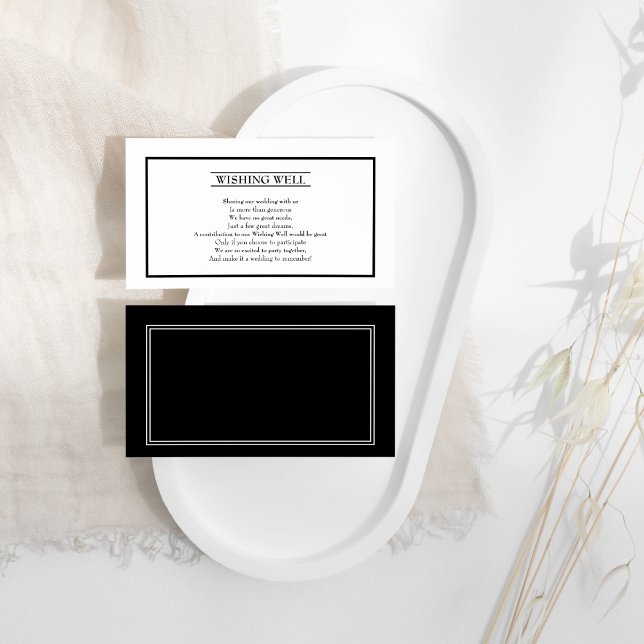 Carte D'accompagnement Boîtier classique pour Mariage formel (Créateur téléchargé)