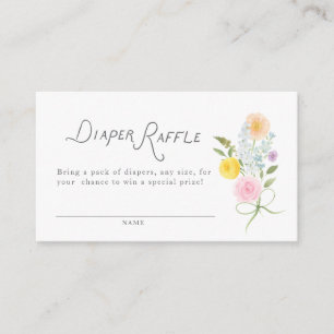 Carte D'accompagnement Bouquet floral