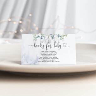 Carte D'accompagnement Boutiques de Noël d'hiver pour billet bébé