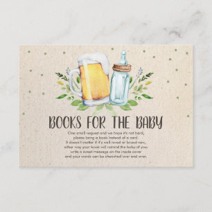 Carte D'accompagnement Brewing Apportez un livre Bières et bouteilles Rus