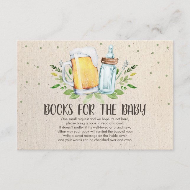Carte D'accompagnement Brewing Apportez un livre Bières et bouteilles Rus (Devant)