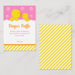 Carte D'accompagnement Brochure en caoutchouc jaune et rose