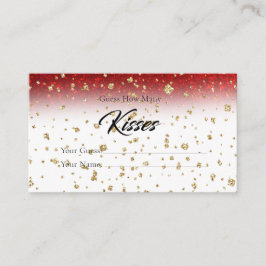 Carte D'accompagnement Budget Combien De Baisers Enceinte De Jeu De Maria