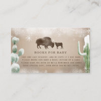 Buffalo Bison Desert Cacti Snow Books For Baby