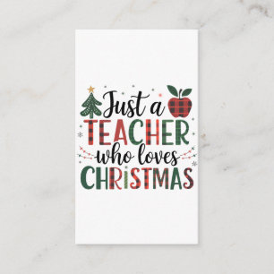Carte D'accompagnement Cadeau pour Enseignant   Juste un Enseignant qui A