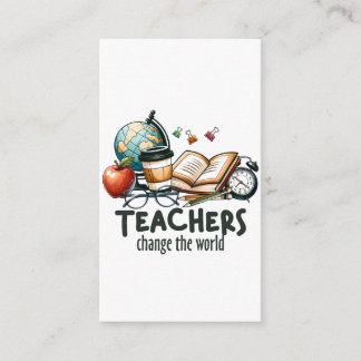 Carte D'accompagnement Cadeau pour Enseignant | Les Enseignants Changent