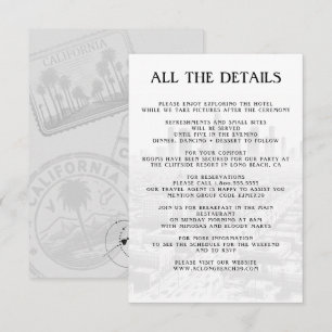 Carte D'accompagnement California Passport Details