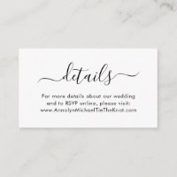 Calligraphie de script moderne Détails minimaux