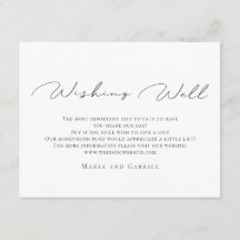 Calligraphie élégante Mariage élégant Bien vouloir