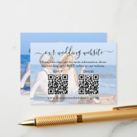 Calligraphie Mariage Site Web 2 QR Overlay Photo