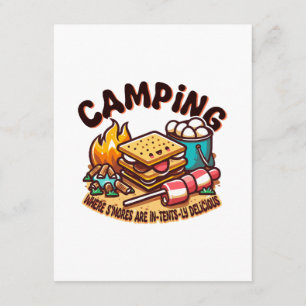 Carte D'accompagnement camp de feux de camp