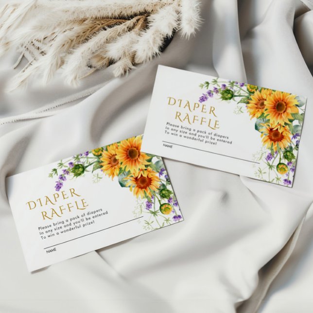 Carte D'accompagnement Carton à feuilleter rustique & Lavander Diaper W2 (Créateur téléchargé)