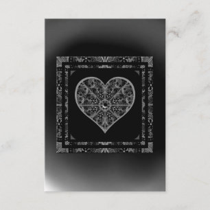 Carte D'accompagnement Céramique noir