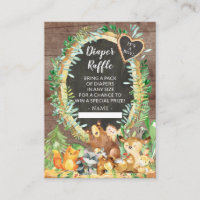 C'est un petit Baby shower de bois de bûcheron Raf