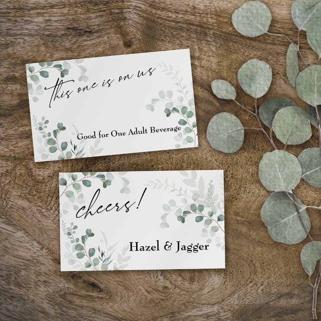 Carte D'accompagnement Cette tournée est pour nous Billet pour boisson El (Créateur téléchargé)