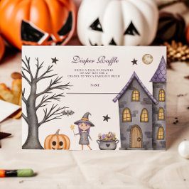 Carte D'accompagnement Charbon de diappeur d'Halloween