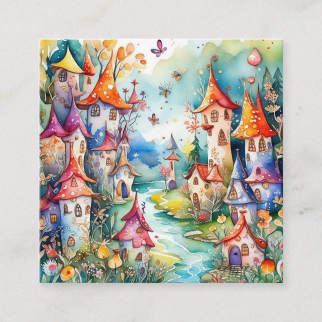 Carte D'accompagnement Château magique Fairyland (Devant)