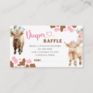 Carte D'accompagnement Cheifer ou Bull Cow Genre Reveillez Déchets Raffle