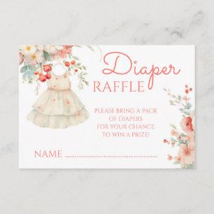 Carte D'accompagnement Cherry Blossom Baby Girl Vêtements de couche Raffl