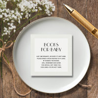 Chic Pale Green Genre Neutre Baby Book Demande