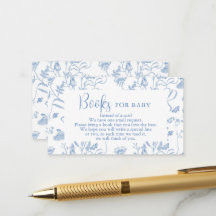 Chinoiserie Baby shower Livres pour bébé