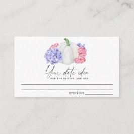 Carte D'accompagnement Chute amoureuse - Date nuit idées \ Date jar