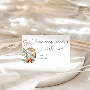 Carte D'accompagnement Chute champignon sauvage combien de bonbons dans l