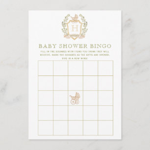 Carte D'accompagnement Cimetière de transport pour bébés   Baby shower Je