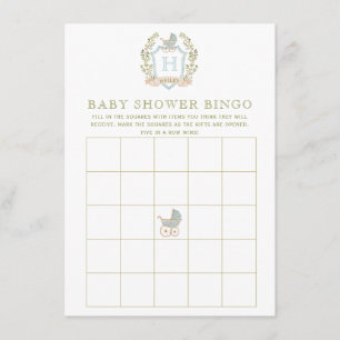 Carte D'accompagnement Cimetière de transport pour bébés   Baby shower Je