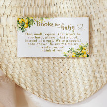 Citrus Citrus Summer Book demande Baby shower