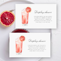 Cocktail Citrus - Présentation de la douche