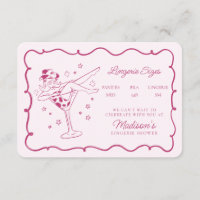 Cocktails roses et Cowgirls Tailles de lingerie In