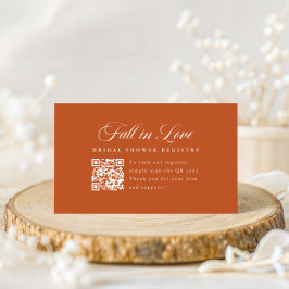 Carte D'accompagnement Code QR de registre de mariage élégant écriture ma