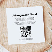 Code QR élégant rétro noir et blanc pour la caisse