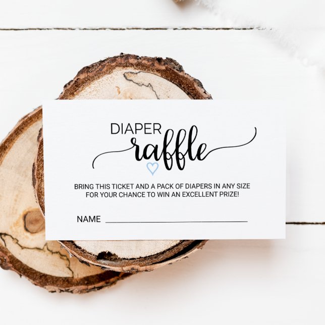 Carte D'accompagnement Coeur Bleu Noir Calligraphie Déchets Raffin Insert (Créateur téléchargé)