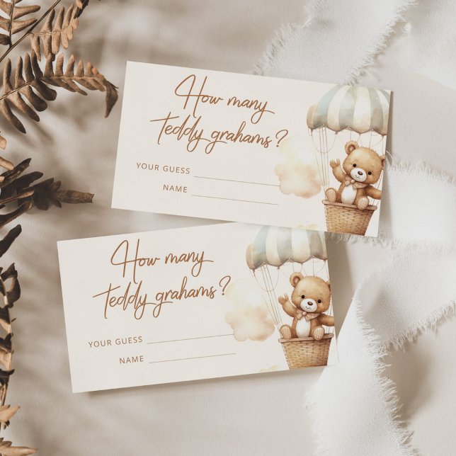 Carte D'accompagnement Combien de graphismes en peluche sont dans le boho (Créateur téléchargé)