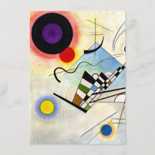 Carte D'accompagnement Composition Kandinsky 8