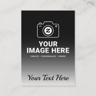 Carte D'accompagnement Conception de photo et de message personnalisé