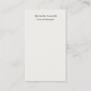 Carte D'accompagnement Couleur Pastel Professionnel Unique Classique Simp