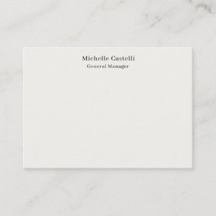 Carte D'accompagnement Couleur Pastel Professionnel Unique Classique Simp