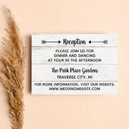 Carte D'accompagnement Country Love Western Rustic Détails Insérer