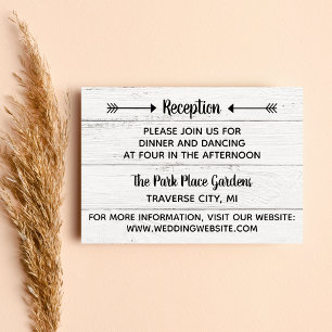 Carte D'accompagnement Country Love Western Rustic Détails Insérer