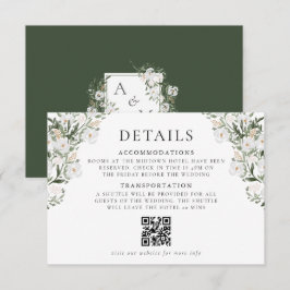 Carte D'accompagnement Country Manor Détails du Mariage