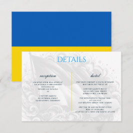 Carte D'accompagnement Couple d'Ukraine
