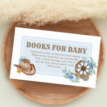 Cowboy Baby Shower Books for Baby