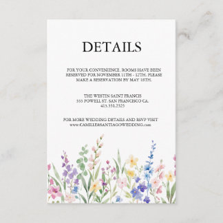 Carte D'accompagnement Create Your Own Rustic