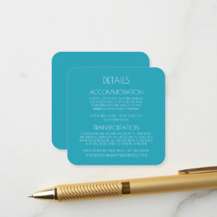 Carte D'accompagnement Créer votre propre texte personnalisé