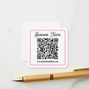 Carte D'accompagnement Créez instantanément un code QR scannable pour vot