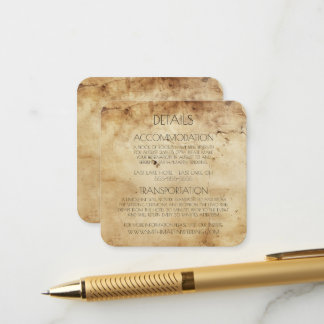 Carte D'accompagnement Créez votre propre papier Sepia personnalisé