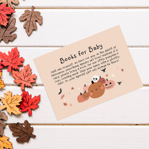 Carte D'accompagnement Cute A Little Boo Halloween Livres pour bébé